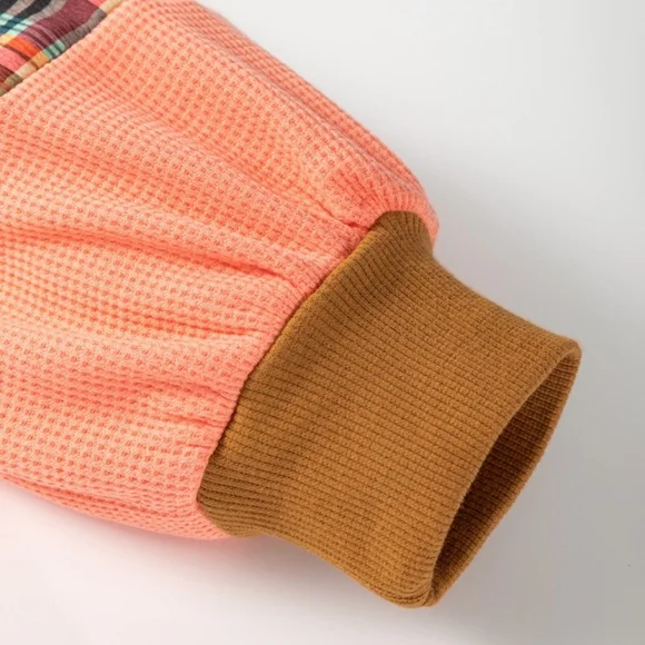 Colorful Patchwork Women's Sweater NIB - Picture 8 of 8